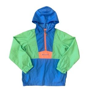 Columbia Boys Youth Lightweight Pullover Windbreaker Jacket
